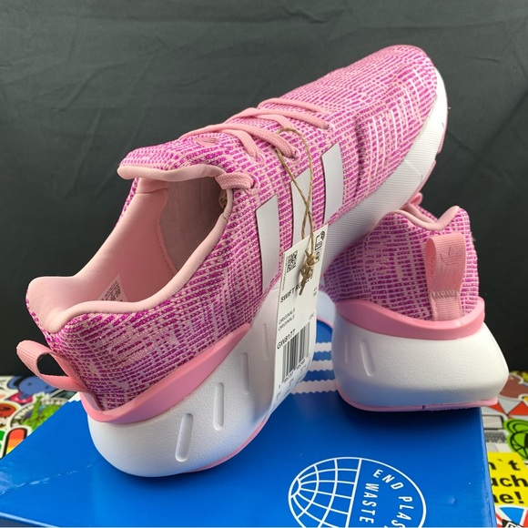 Adidas Swift Run 22 Hot Pink Women's Various Sizes - Picture 10 of 12